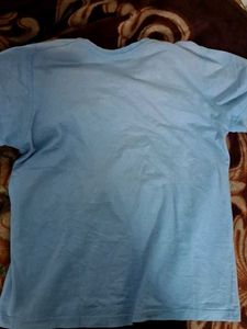 Light Blue Graphic Tee