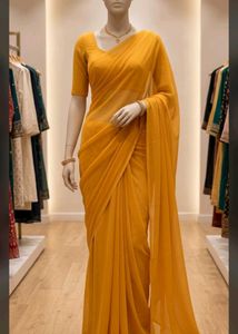 Yellow Saree