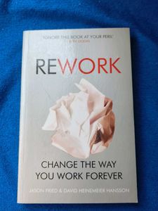 Rework by Jason Fried & David Heinemeier