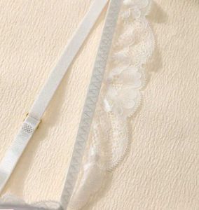 White Lace Bra (half Cup Design)