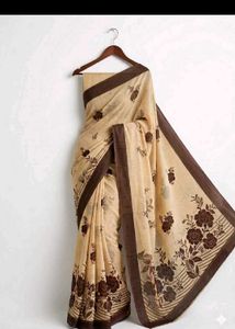 Set of 2 Elegant Floral Print Saree