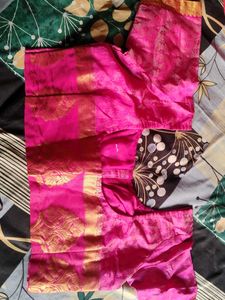 Vibrant Pink Printed Blouse