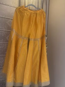 beautiful sharara pants with gota patti