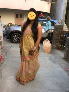 Golden Saree