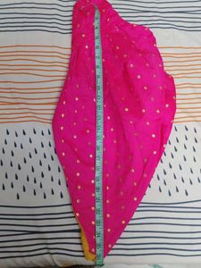 Girls Yellow &amp; Pink Ethnic Kurta Set