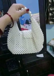 pearl handbag