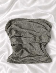 y2k Grey Tube Top