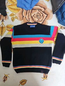 Colorful Striped boy's Sweater