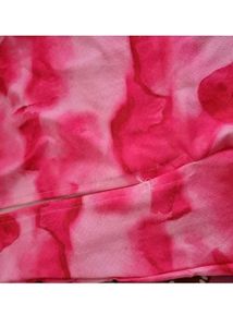 Stylish Pink Tie-Dye Maxi Dress