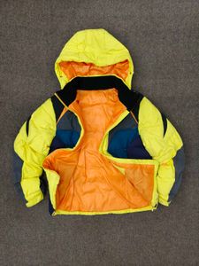 Colorblock Puffer Jacket