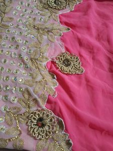 Pink Embroidered Kurta Set