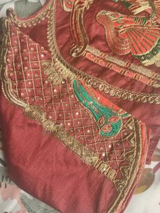 Beautiful Embroidered Silk Blouse