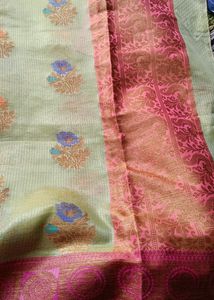 Beautiful Chanderi Silk Saree🤩