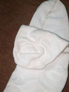 Classic White Crew Socks