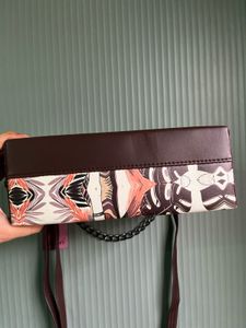 Stylish Sling Bag with Artistic Print