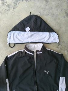 Puma x Adidas "Duality" Winter Jacket — Split Whit
