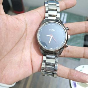 Stylish TIFA Men's Analog Watch | Metal Strap | Sl