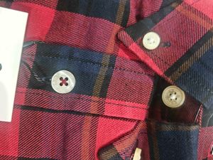 GANT Men's Red Plaid Button-Down Shirt