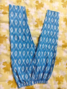 Blue Ikat Print Kurta