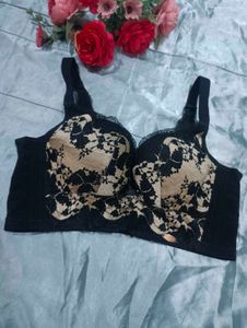 Lace TrimmedCorset Bra