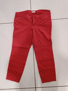 Red Polka Dot Capris