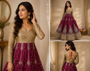 Elegant Anarkali Gown