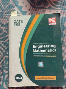 GATE ESE Engineering Mathematics 2022 Edition
