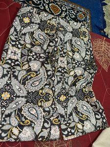 Bohemian Paisley Print Mini Skirt