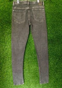 Allen Solly Grey Denim Jeans
