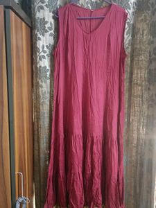 Cotton Flairy Gown