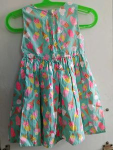 MAX Ice Cream Print Dress