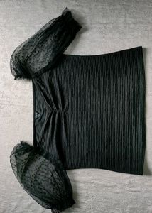 Black Party Wear Top