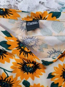 Sunflower Print Co-ord Dress