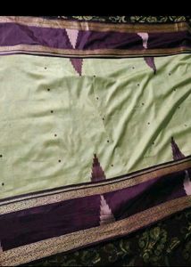 Beautiful pure silk vintage narayanpet saree
