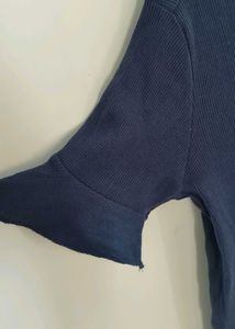 Navy V-Neck Tee
