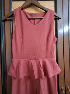 Chic Peplum Jumpsuit