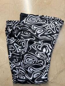 Groovy Print Flared Pants