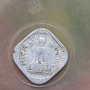 India Old 5 Paisa Error Or Damage Coin Manufacturing Date Not Visible