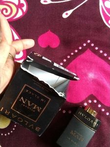 Bvlgari Man in Black Perfume empty bottle