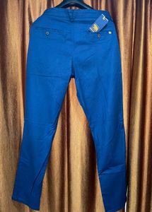 New Urban Ranger by Pantaloons Navy Blue Trousers