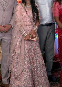 Pink Beautiful Bridal lehenga