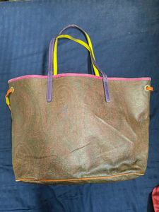 Etro Paisley Print Tote Bag