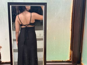 Elegant Black Slip Dress
