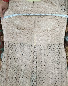 stylish beautiful golden gown with plazo pant 👌👌