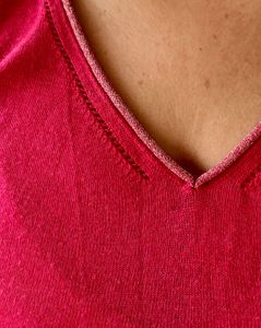 Redish Pink Premium knitted Top
