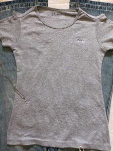 Grey Short Sleeve T-Shirt