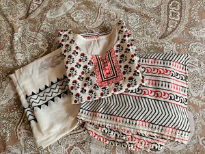 Full Cotton Sharara Set