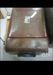 Leather Trolly Bag