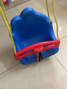 Blue Baby Swing Set