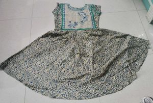 Beautiful Embroidered Ethnic Gown